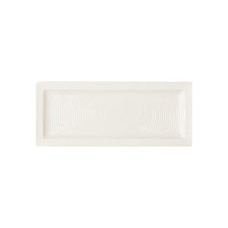 RAK Line-Z talíř mělký, obdélníkový 33 × 23 cm | RAK-LZRP23