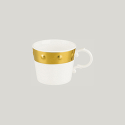 RAK Golden Ultra hrnek na espresso 9 cl, zlatý | RAK-UGKQCU09