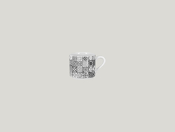 RAK Splendour šálek na espresso s uchem 11 cl – šedá | RAK-SRMSCU10