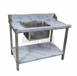 Gastro-tip Stůl vstupní 1200x700x900 (500x400x300)