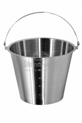 Vědro bez podstavy (Ø250 mm, 7 l) nerez ECO