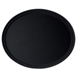 Camtread podnos protiskluzový oválný 73,5 × 60 cm, černá