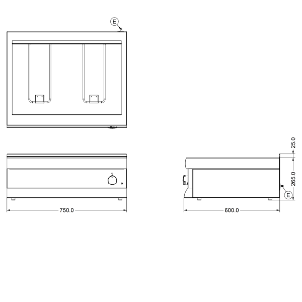 VODNÍ LÁZEŇ BM 7 - SUCHÝ PŘÍMÝ OHŘEV