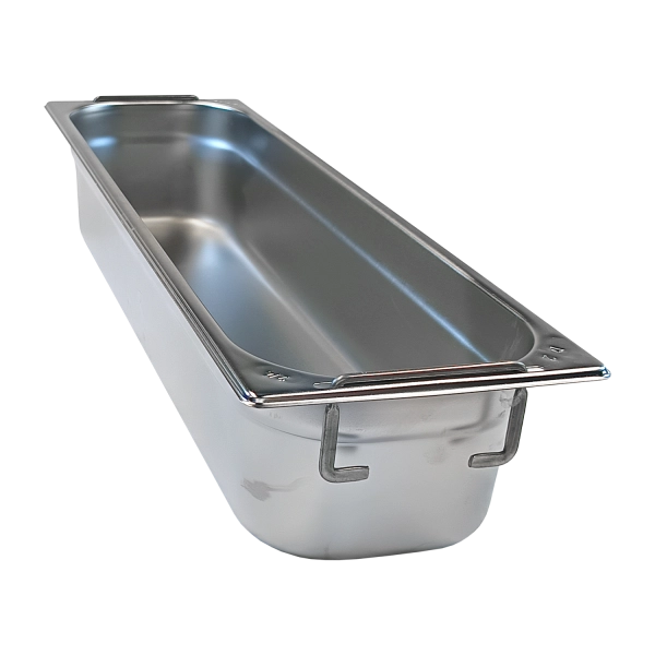 REDFOX Gastronádoba GN 2/4 - 100 ucha zasouvací nerezová | REDFOX - GN 2/4-100 U